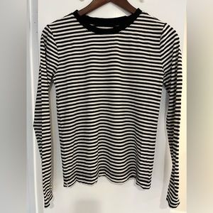 LOFT long sleeve cotton tee, size S